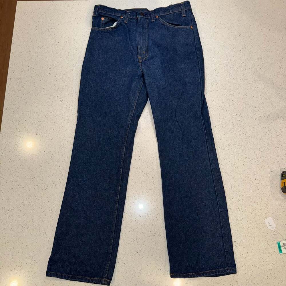 Vintage Levi's 20517 Orange Tab Made in USA Denim Jeans Pristine Condition